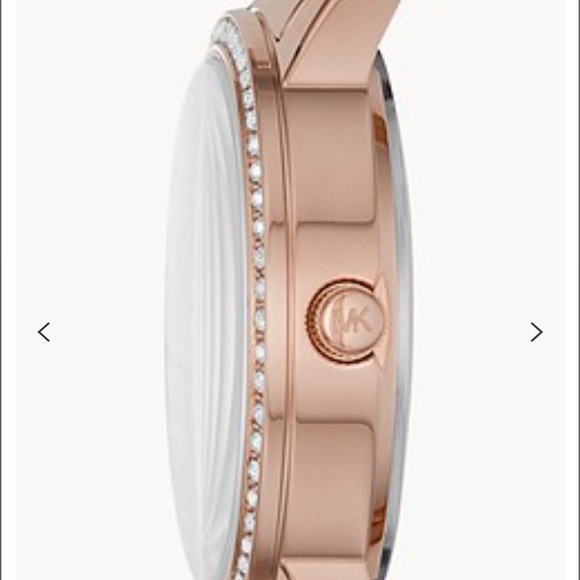 Nini Three-Hand Rose Gold-Tone Watch - Picture 2 of 2